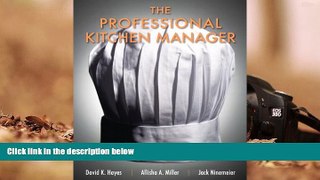 Read  The Professional Kitchen Manager  Ebook READ Ebook