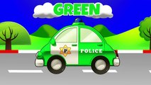 Learn Colors with Police Cars & Fire Trucks | Teach Colours Street Vehicles | Animated Surprise Eggs
