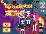 My little Pony Equestria Girls Halloween Makeover Games for Girls