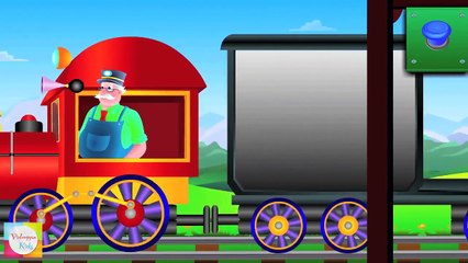 Color Train Mr Bells Learning Train Learning For Children Nursery Rhyme Time-UVkaZsb4Q-w