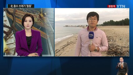 북한 홍수 쓰레기 동해안까지 '둥둥'...어민 피해 속출 / YTN (Yes! Top News)