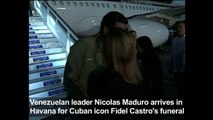 Venezuela's Maduro arrives in Cuba for Castro funeral rites-I_si59IOxXw