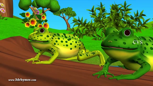 Five little Speckled Frogs - 3D Animation English Nursery rhyme for chlidren-hd62jx5iBX8