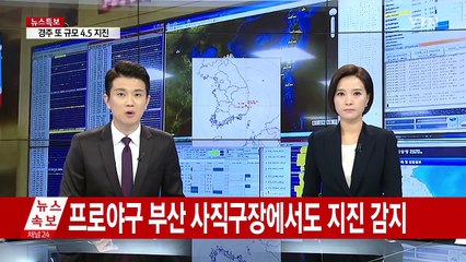 부산에서도 진동 감지...피해 신고는 없어 / YTN (Yes! Top News)