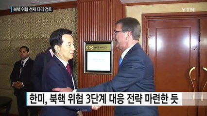 한미 군 당국, 북핵 사용 임박시 선제 타격 추진할 듯 / YTN (Yes! Top News)
