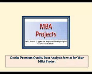 3.Get the Premium Quality Data Analysis Service for