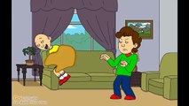 Caillou poops on his dad and gets grounded[1]