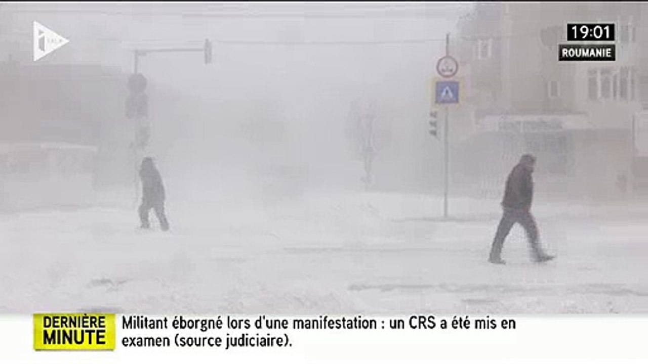 Ukraine, Roumanie, Italie... La vague de froid est partout et les images sont spectaculaires