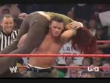 WWE Cena vs Lita, lita all most beat cena 09.01.2017
