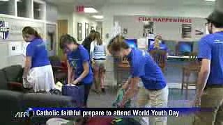 Catholic faithful prepare to journey to World Youth Day