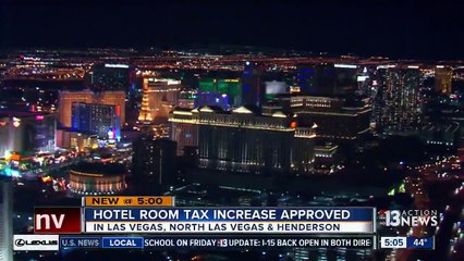 Hotel tax hikes approved in Las Vegas, Henderson, North Las Vegas-ITdq7DNWmtw