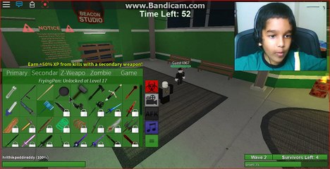 roblox zombie rush level 1