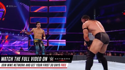 TJ Perkins vs. Neville- WWE 205 Live, Jan. 3, 2017