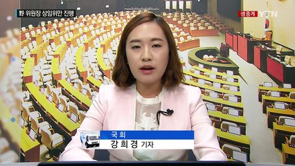 與 국감 보이콧 계속...야당 단독 진행 / YTN (Yes! Top News)
