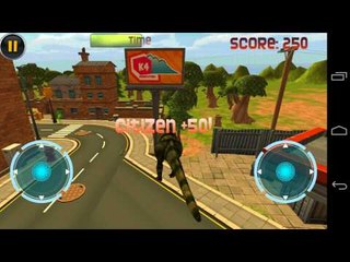 Dinosaur Simulation 3D Eating City