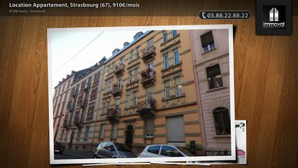 Location Appartement, Strasbourg (67), 910€/mois
