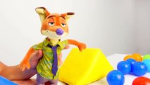 WAKE UP FLASH! Toy Stories from Zootopia Movie - Kid's Videos with Childrens Toys Animal Toys