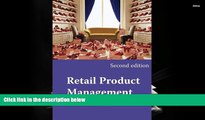 Read  Retail Product Management: Buying and Merchandising  Ebook READ Ebook