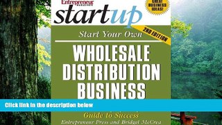 Read  Start Your Own Wholesale Distribution Business (StartUp Series)  PDF READ Ebook