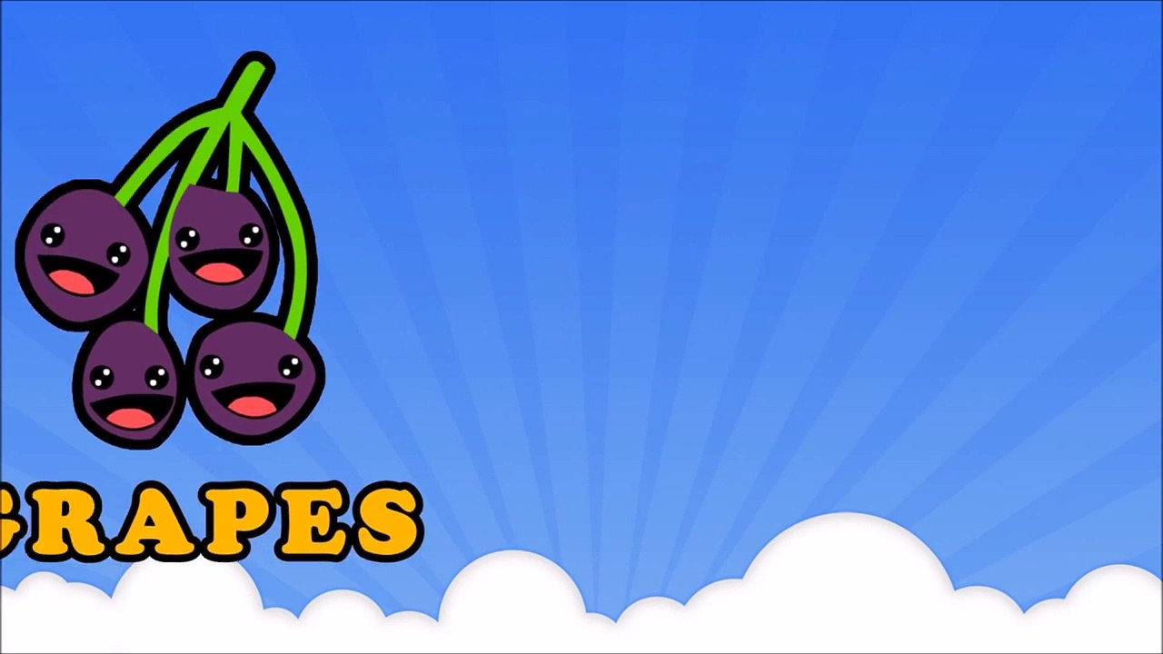 Planes, Gummy Bears, and Penguin and Grapes Song for Learning Vocabularies