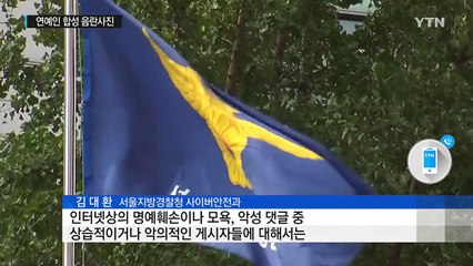 연예인 합성 사진 유포 구속...경찰 명예훼손 강력대응 / YTN (Yes! Top News)