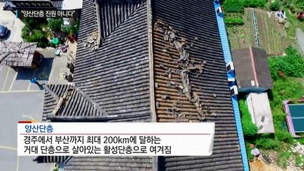 경주 지진, 양산단층 아닌 숨어있던 지하 단층이 진원 / YTN (Yes! Top News)