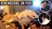 Anupam Kher | Raza Murad | Prakash Jha | Celebs On Om Puri's Sudden Passing Away | Last Rites Video