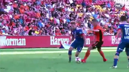 Brisbane Roar vs Newcastle Jets 2-3 All Goals Highlights  A-League 07-01-2017