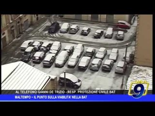 Maltempo | Il punto sulla viabilità nella BAT