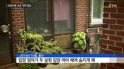 "입양가정과 아동에 대한 지속적인 지원 필요" / YTN (Yes! Top News)