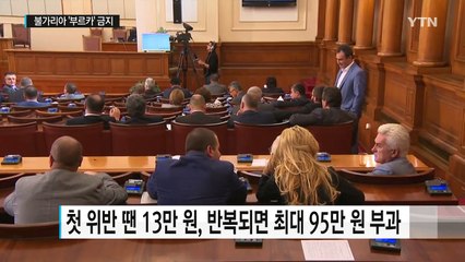 불가리아도 '부르카' 금지...최대 95만 원 벌금 / YTN (Yes! Top News)