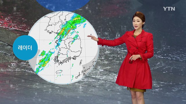 [날씨] 중부 오전까지 시간당 20mm↑ 국지성 호우 / YTN (Yes! Top News)