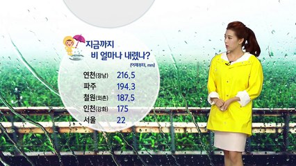 [날씨] 중북부 호우특보...시간당 30mm 안팎 비 / YTN (Yes! Top News)