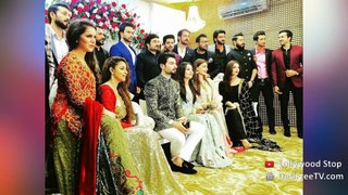 Aiman Khan And Muneeb Butt’s Engagement Pictures