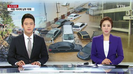 '태화강 둔치는 차량 폐차장'...울산 태풍 피해 현장 / YTN (Yes! Top News)