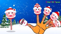 Finger Family (Christmas Finger Family) Nursery Rhyme - Finger Family Song - Children Songs HD