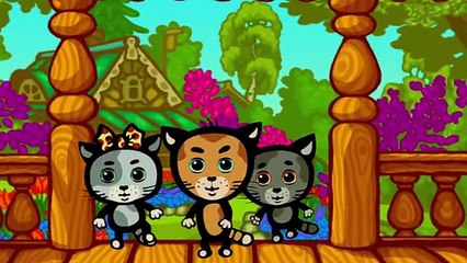 FLYING KITTENS! - _Three Kittens_ Cartoons for Children (5)