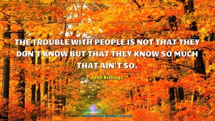 Josh Billings Quotes #3