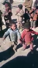 Gilgit Baltistan Kids Funny Dancing