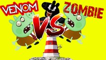 Coloring Pages Peppa Pig Zombie vs Venom Battle. Peppa Coloring Book #84