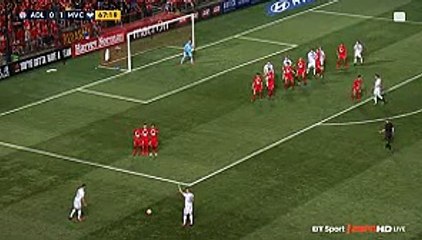 Besart Berisha Goal - Adelaide United 0-2 Melbourne Victory - 07.01.2016 HD