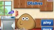 Pou Washing Dishes - Fun Kids Game for Girls