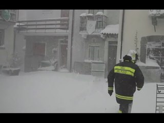 Amatrice (RI) - Terremoto, verifiche di agibilità a Preta (07.01.17)