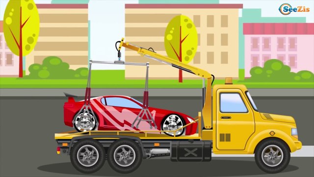 Carros de Carreras es Rojos infantiles - Carritos para niños - Dibujos animados de Coches