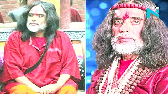 Swami Om goes nuts outside Patiala court, abuses Bigg Boss security