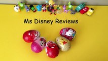 new* Unwrapping 5 Surprise Eggs -- Cars 2, Winnie the Pooh, Hello Kitty, Minnie mouse