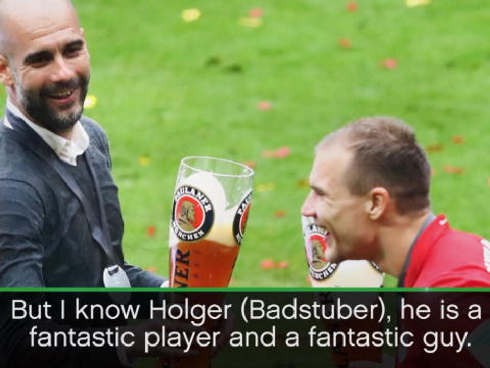 Guardiola hints at Badstuber deal