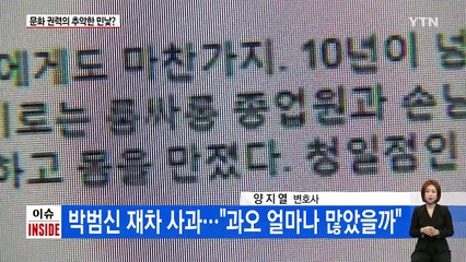 계속되는 문화계 性추문 사건...네티즌 반응은 '싸늘' / YTN (Yes! Top News)