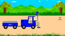 Learn Colors with Truck Drilling | Colours to Kids Children Toddlers Baby | Colors Videos