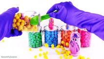 Learn Colors with Playdoh Dippin Dots My Little Pony MLP Nesting Matryoshka Dolls Stacking Cups Toys